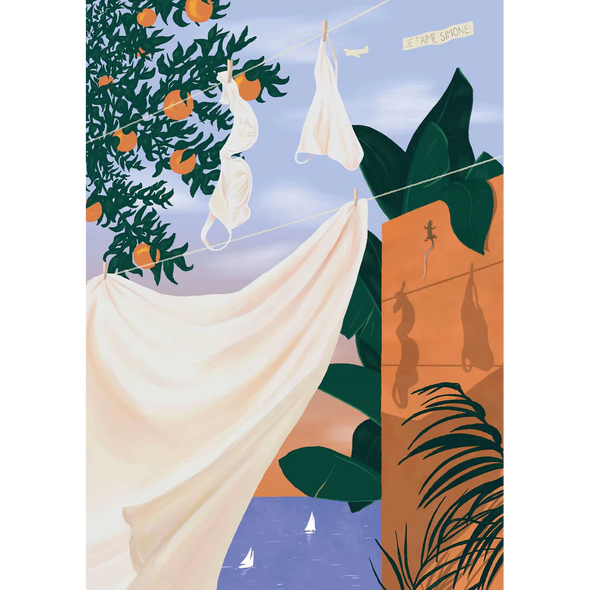 La petite danse du linge - Puzzle 500 pièces