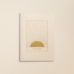 Carnet - Stay golden