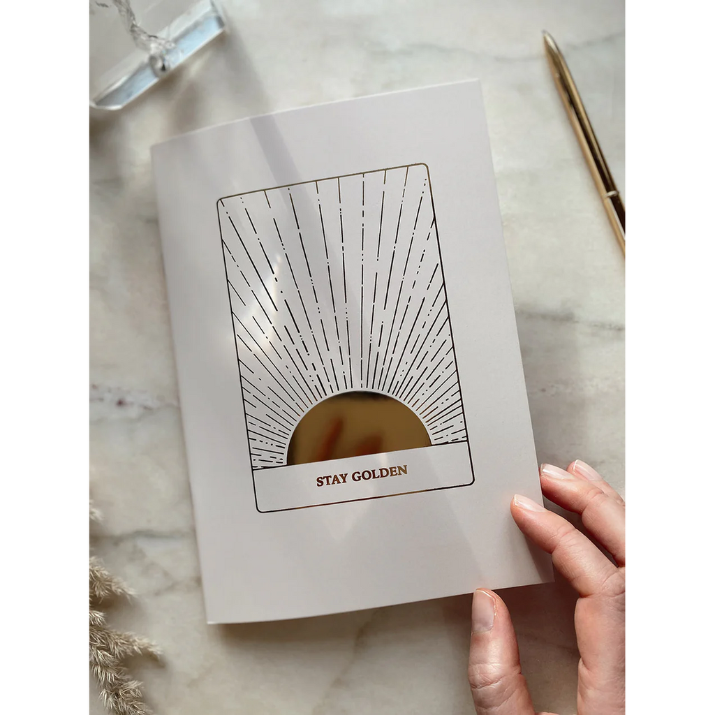Carnet - Stay golden