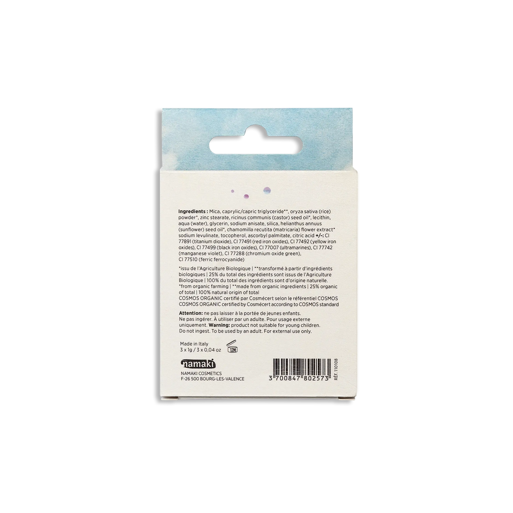 Palette de 3 fards - Hiver