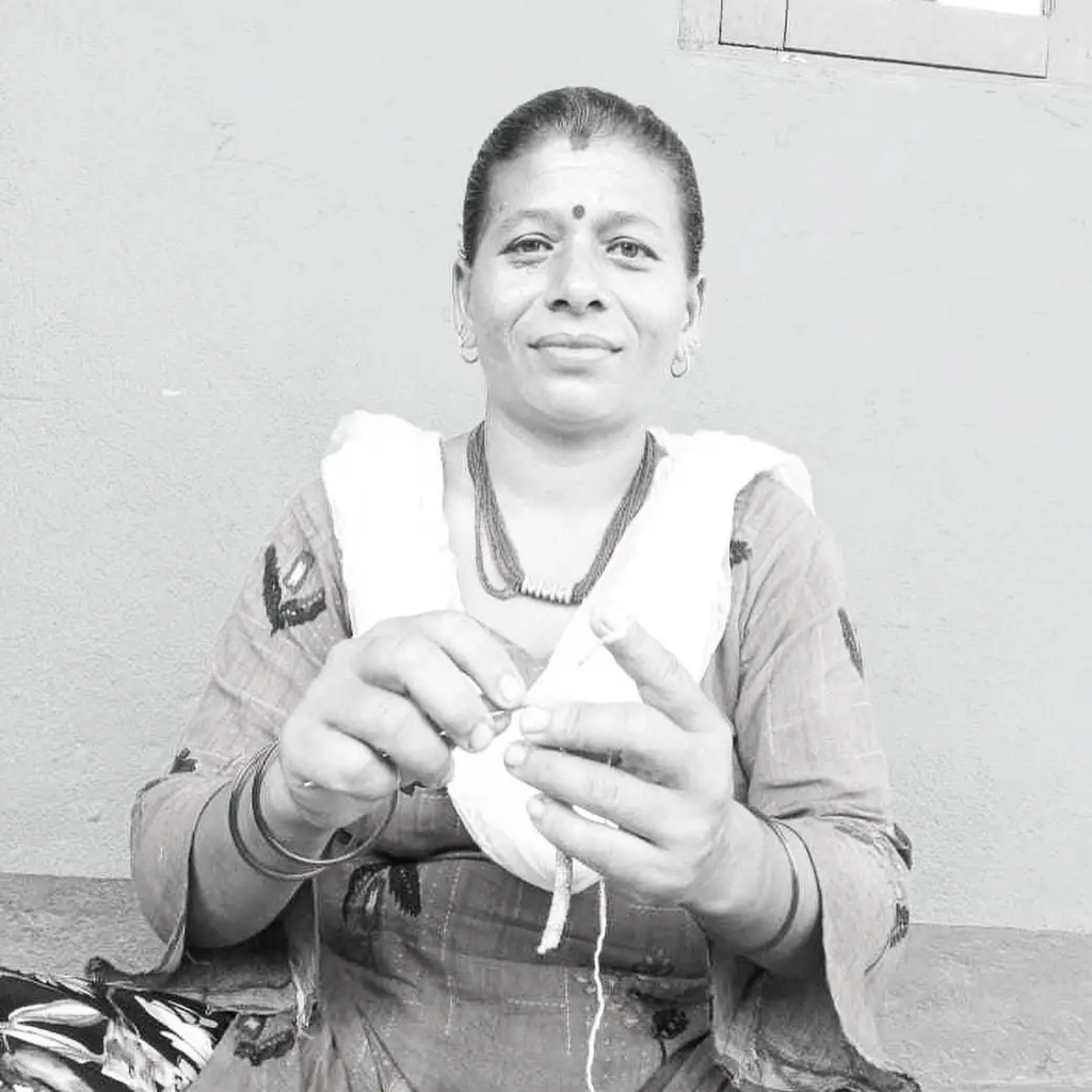 Bracelet népalais Orange, vert, or