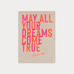 Carte postale May all your dreams come true
