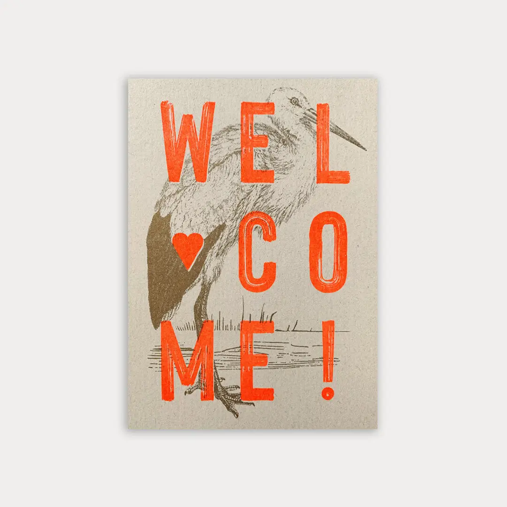 Carte postale Welcome !