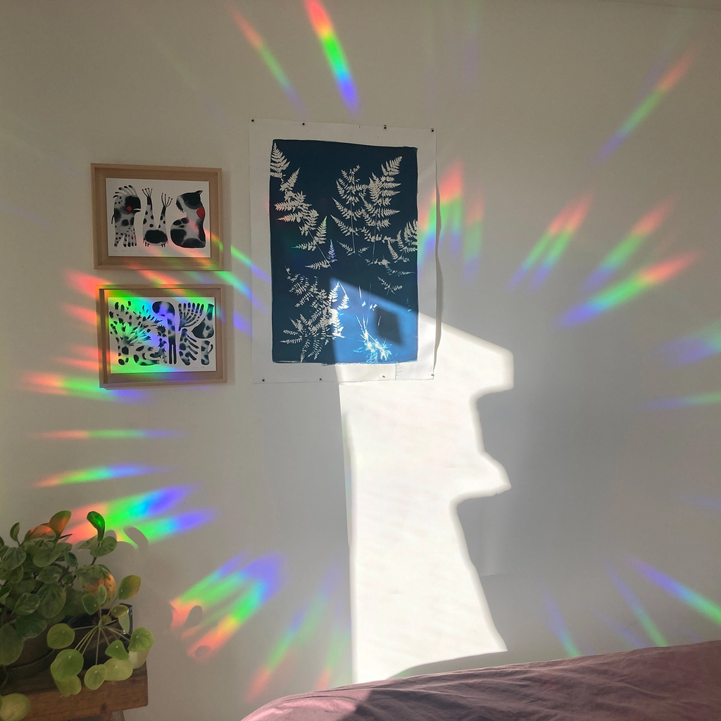 Autocollant créateur d'arc-en-ciel - You shine so bright