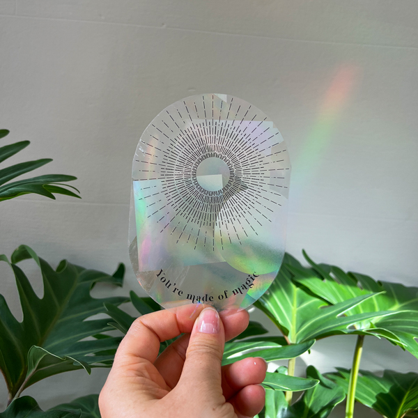 Autocollant créateur d'arc-en-ciel - You're made of magic