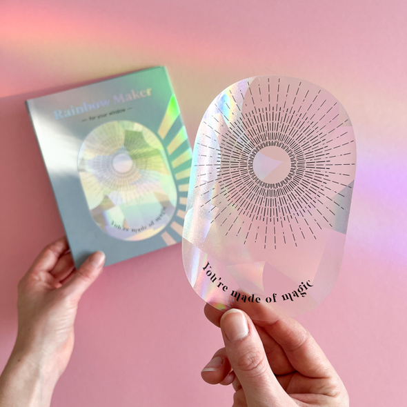 Autocollant créateur d'arc-en-ciel - You're made of magic