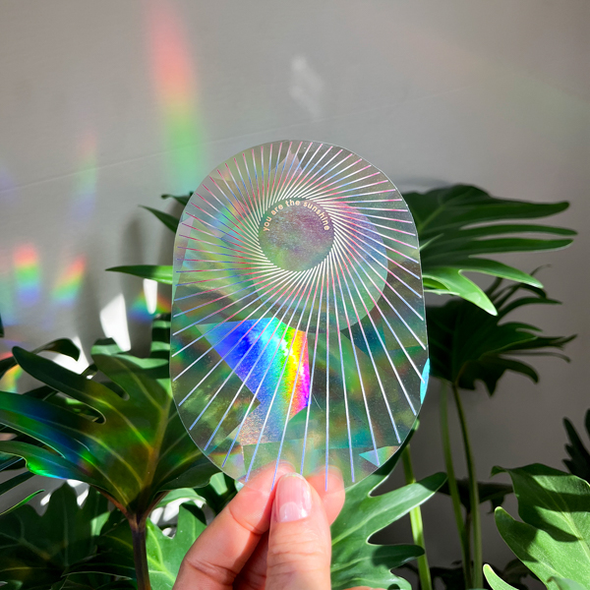 Autocollant créateur d'arc-en-ciel - You are the sunshine