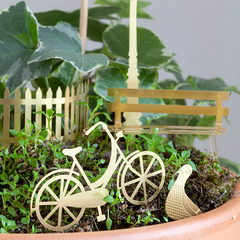 Mini-aventure à vélo pour vos plantes