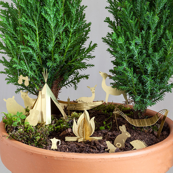 Mini-camping en forêt pour vos plantes