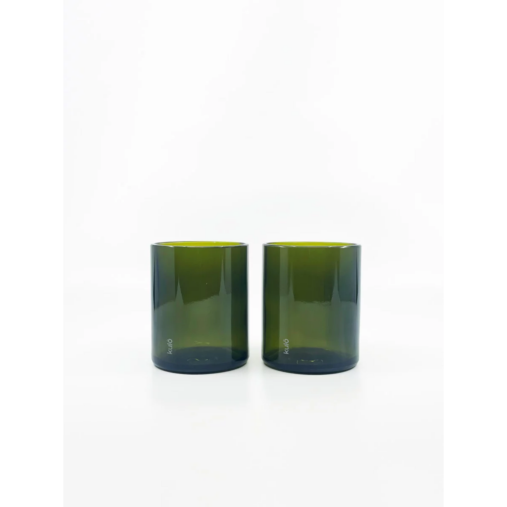 Verres Fringants - Vert foncé