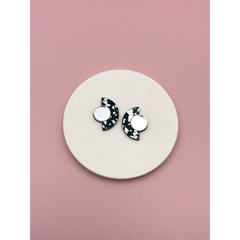 Boucles d'oreilles puces Roseline