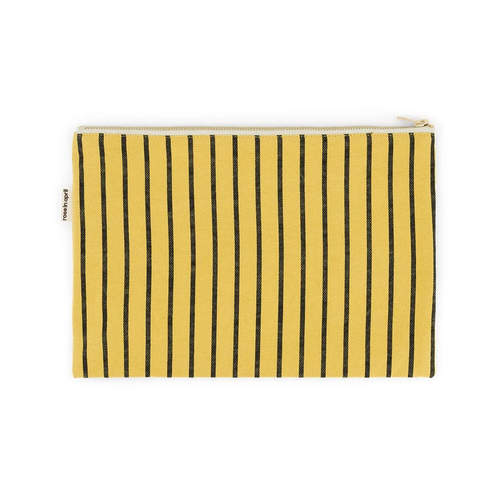 Pochette Lili - Rayures Tennis Black/Bambou