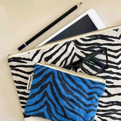 Pochette Lili - Zebra Greige