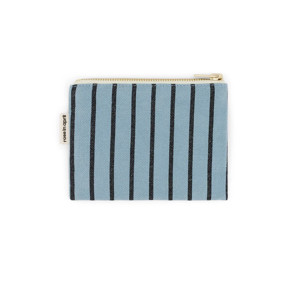 Porte-monnaie Marie Rayures Tennis Blue Sky