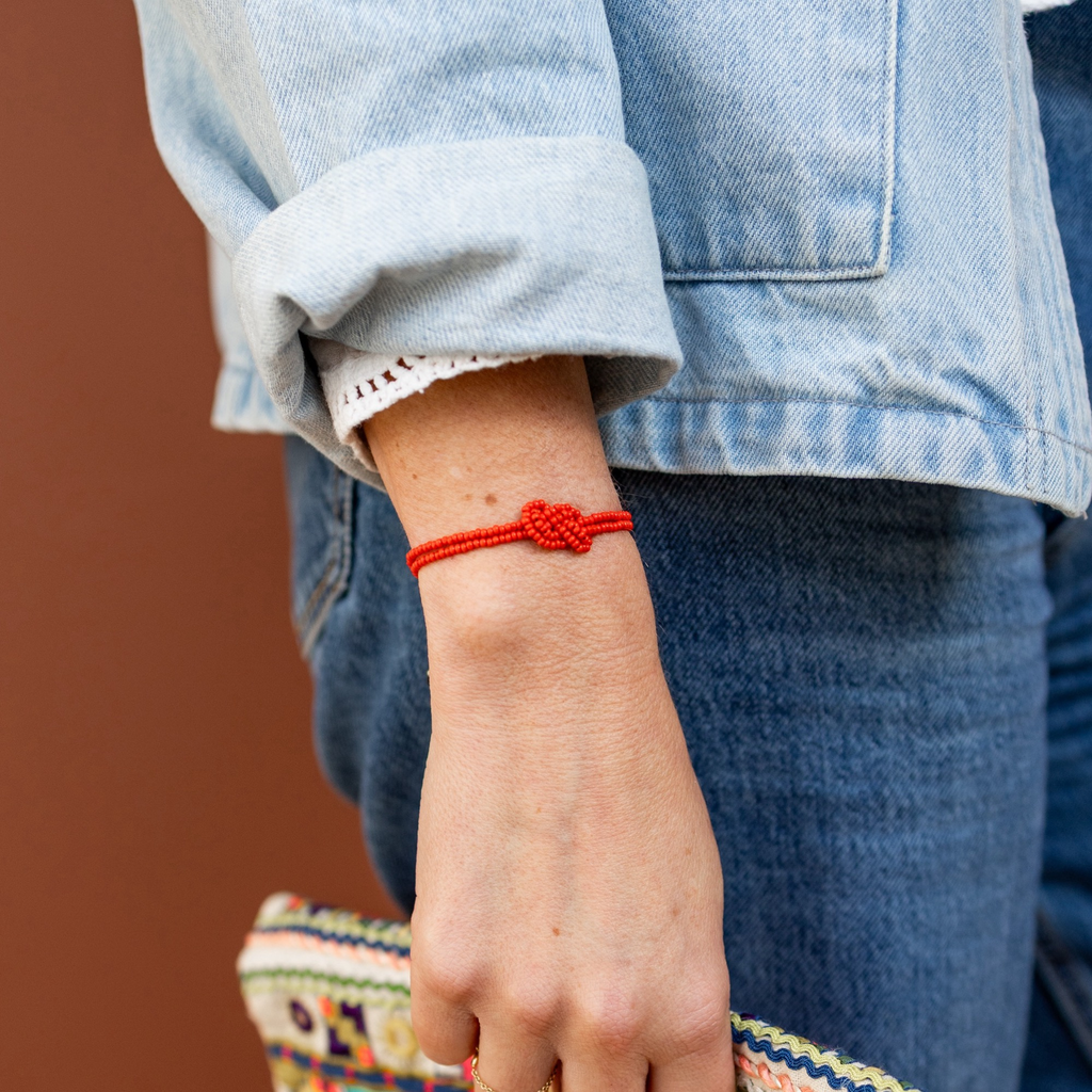 Bracelet Infinity - Rouge