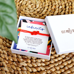Bracelet Infinity - Rouge
