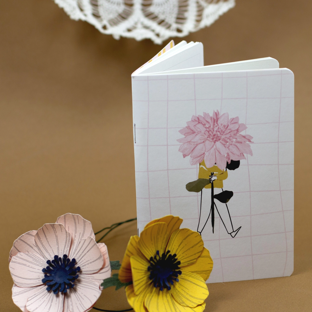 Carnet A6 "Dahlia"