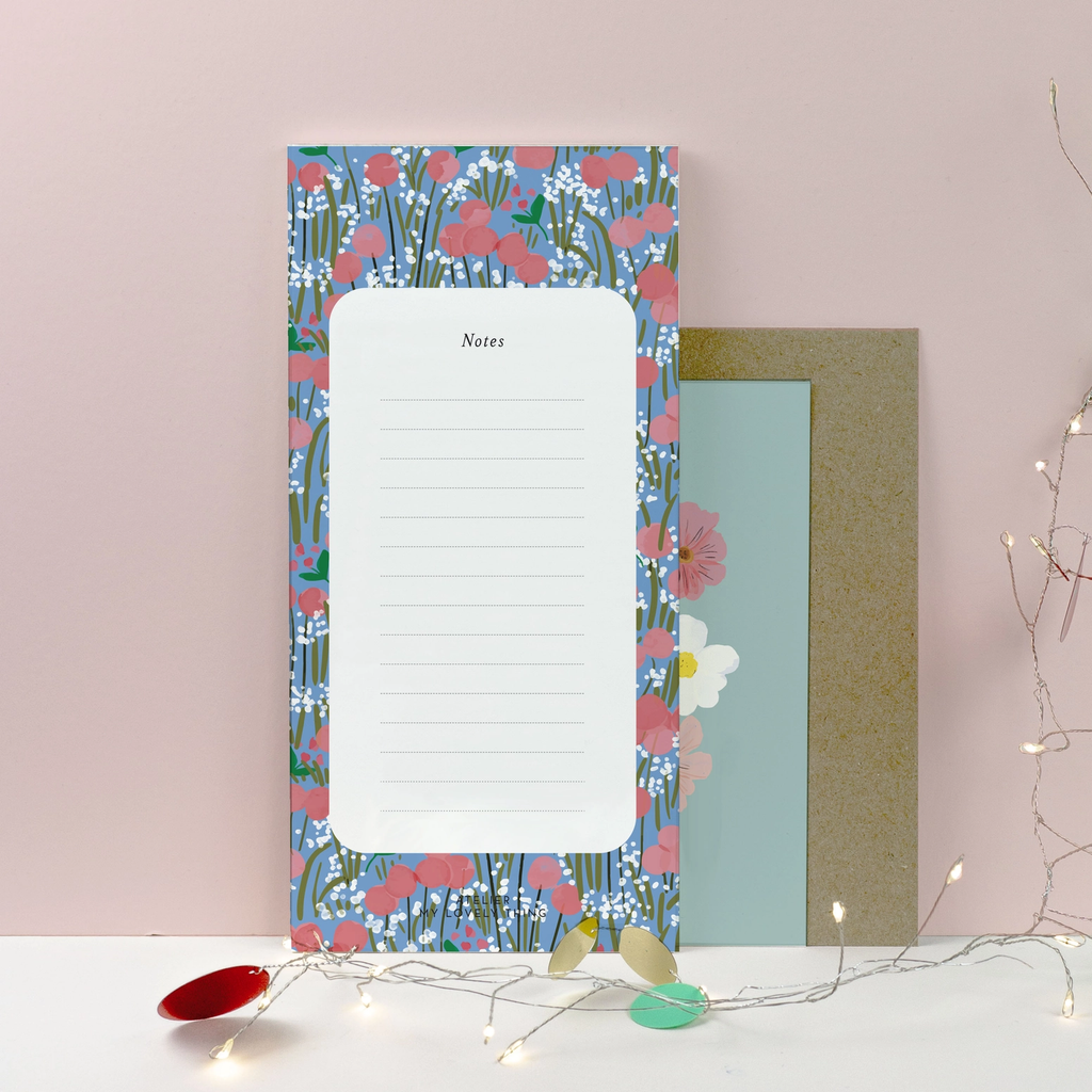 Bloc-notes Rose Coquelicot