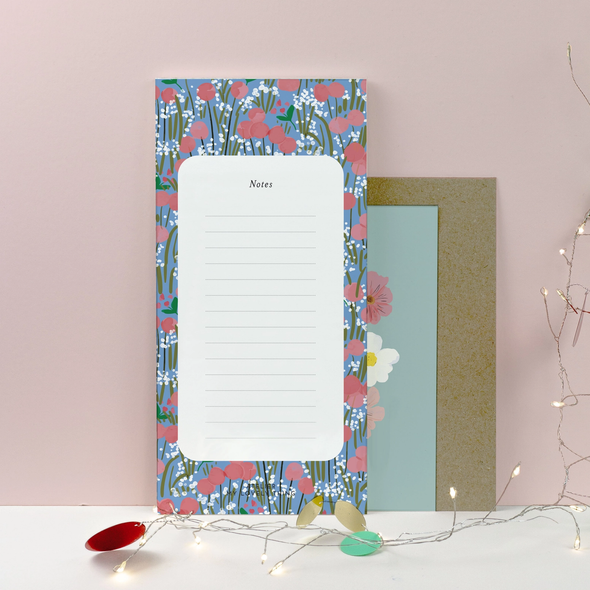 Bloc-notes Rose Coquelicot