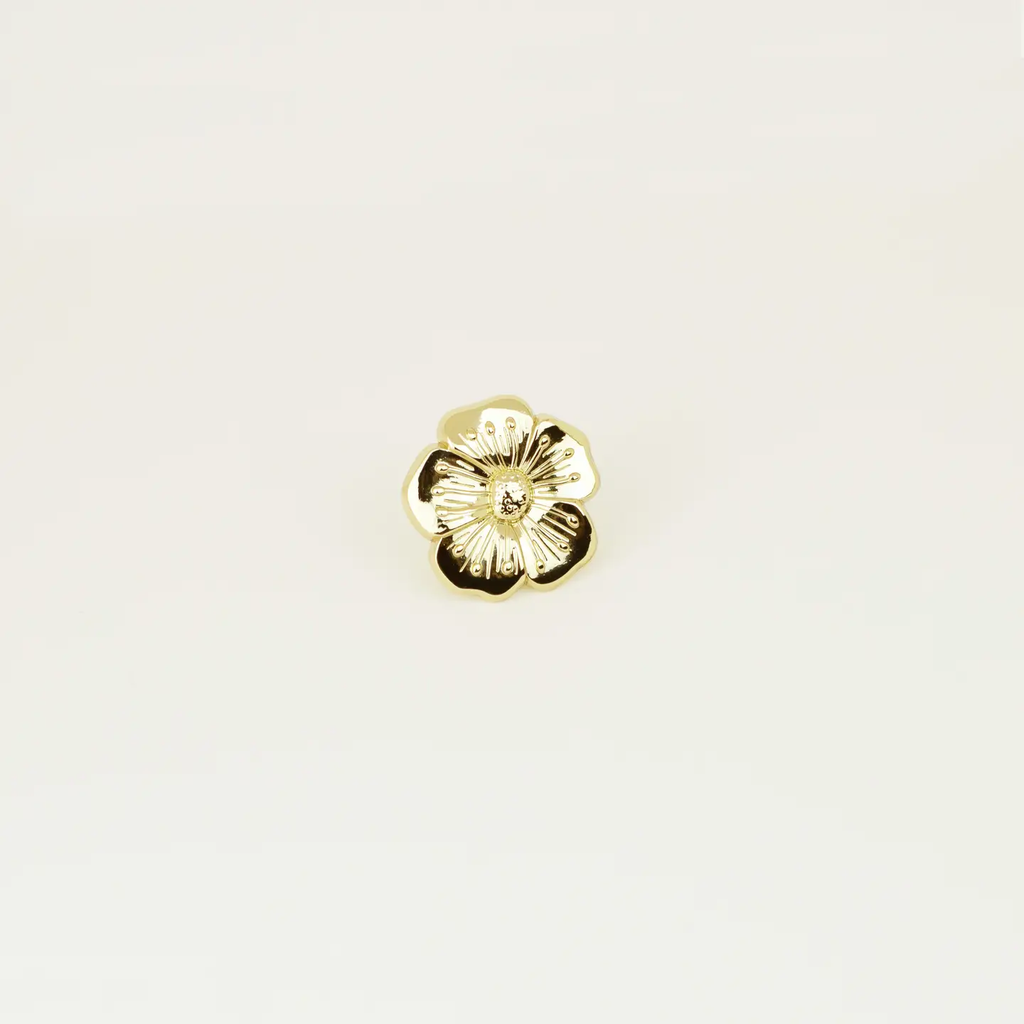 Pin's - Bouton d'or