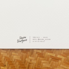 Carte carrée - S'ouvrir à la lune est un voyage