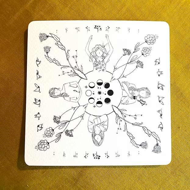 Carte carrée - Tout change...