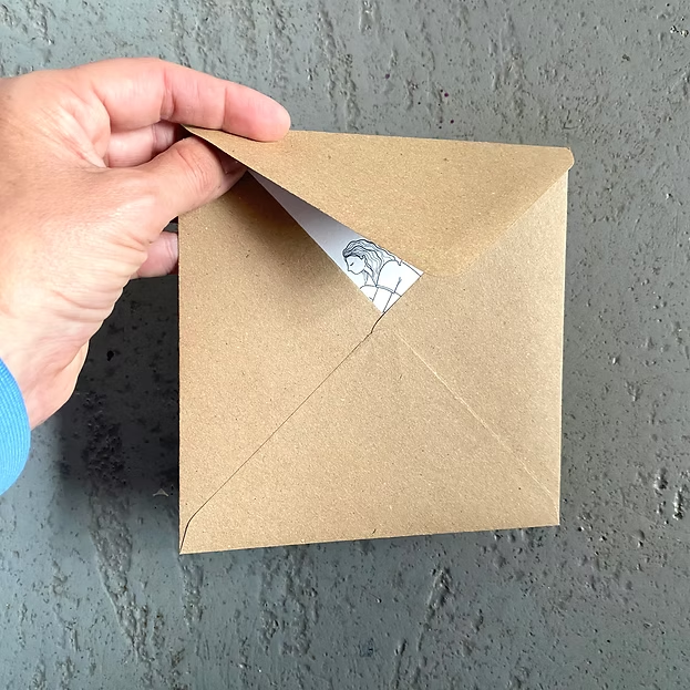 Enveloppe carrée