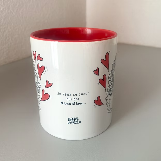 Mug Je veux ce coeur qui bat