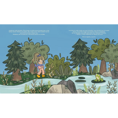 La petite exploratrice et la lueur magique