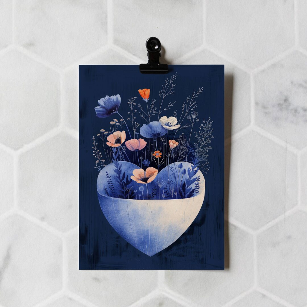 Carte de voeux - Love Grows Here