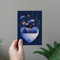 Carte de voeux - Love Grows Here