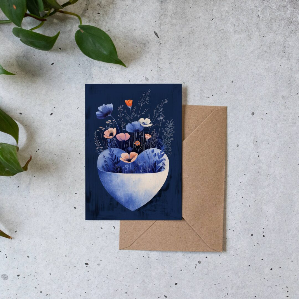 Carte de voeux - Love Grows Here
