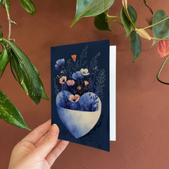 Carte de voeux - Love Grows Here