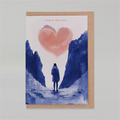 Carte de voeux - Love is the cure