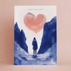 Carte de voeux - Love is the cure