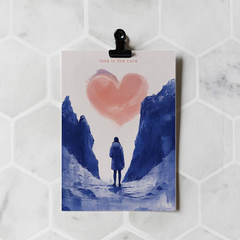 Carte de voeux - Love is the cure