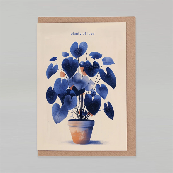 Carte de voeux - Planty of love