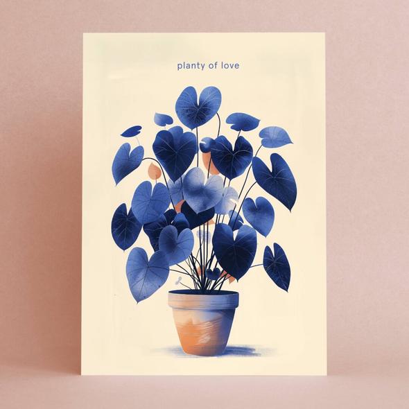 Carte de voeux - Planty of love