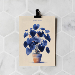 Carte de voeux - Planty of love