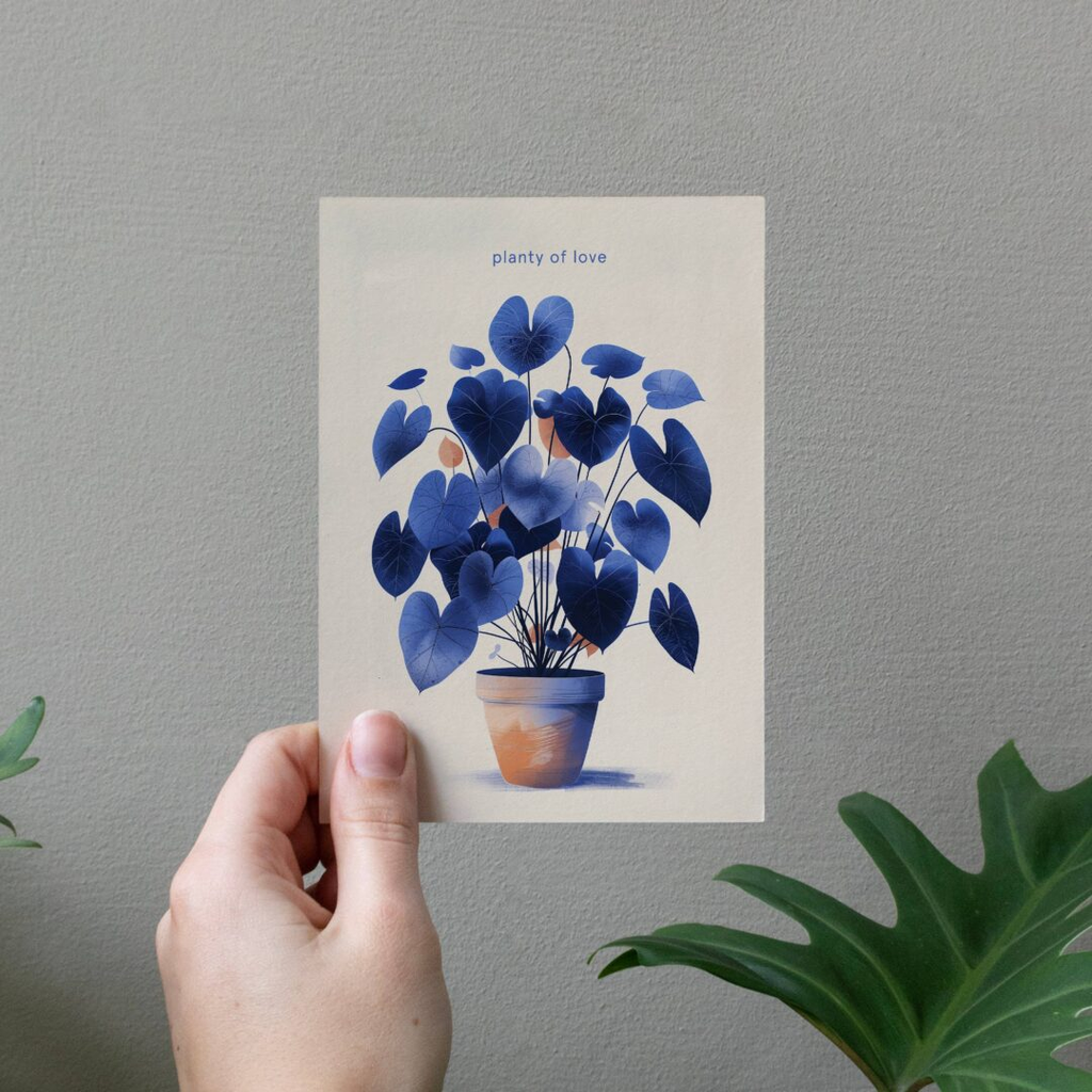 Carte de voeux - Planty of love