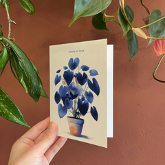 Carte de voeux - Planty of love