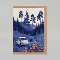 Carte de voeux - Aventure Camping