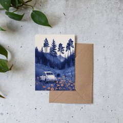 Carte de voeux - Aventure Camping