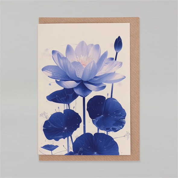 Carte de voeux - Waterlily