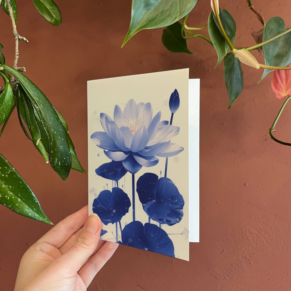Carte de voeux - Waterlily