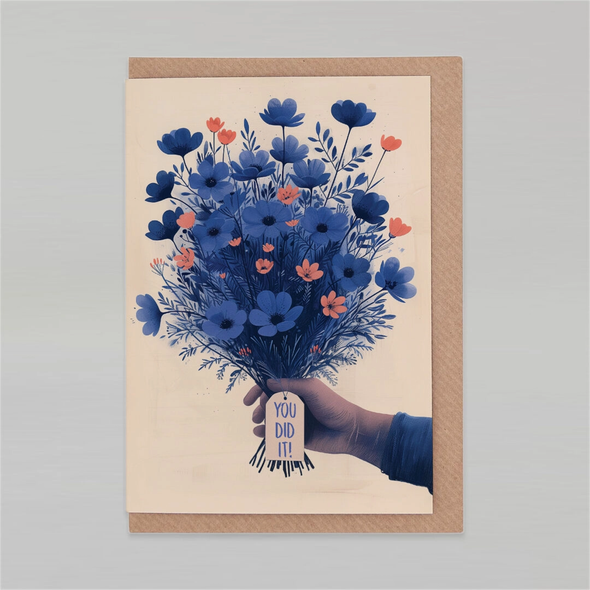 Carte de voeux - You did it!