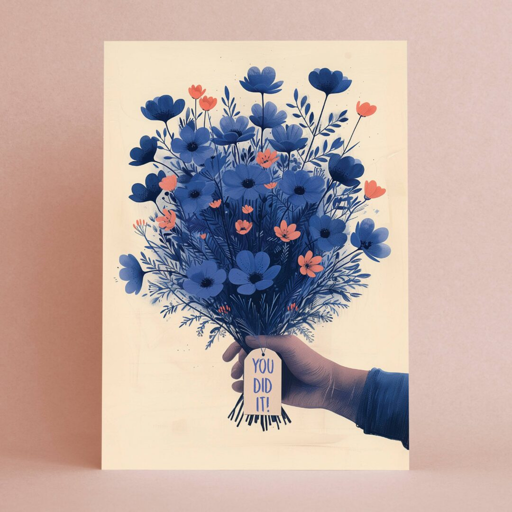 Carte de voeux - You did it!