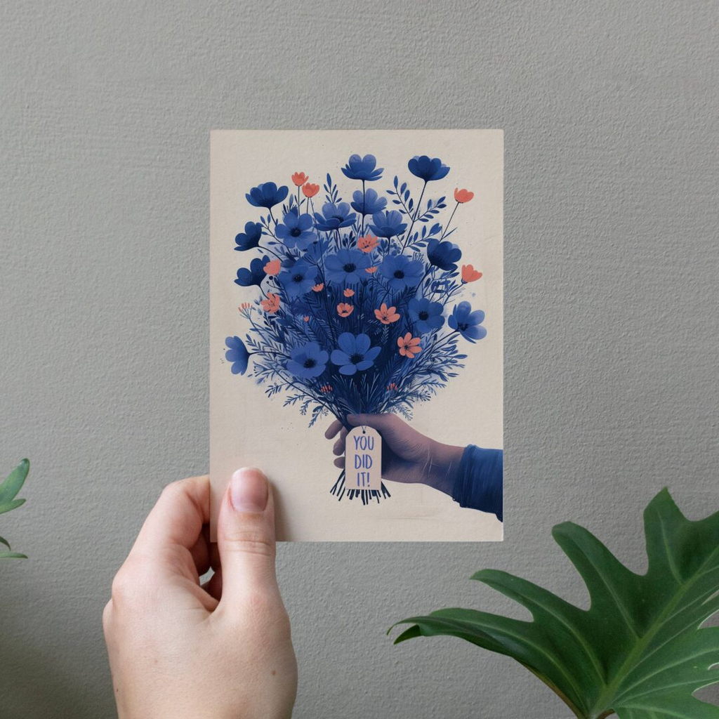 Carte de voeux - You did it!