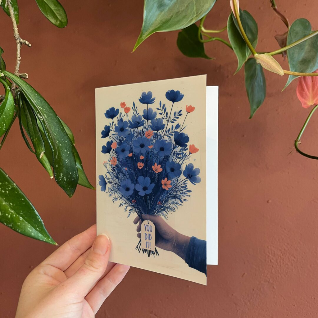 Carte de voeux - You did it!