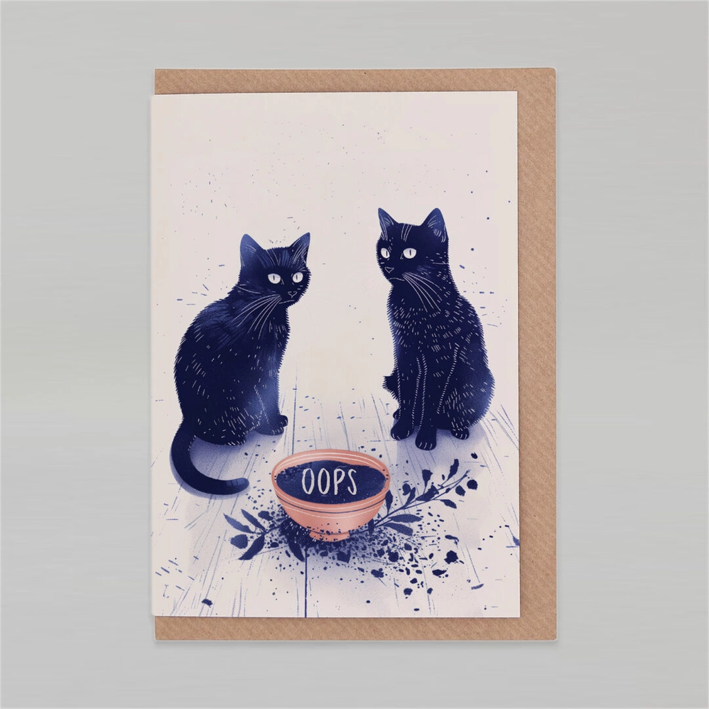 Carte de voeux - Oops
